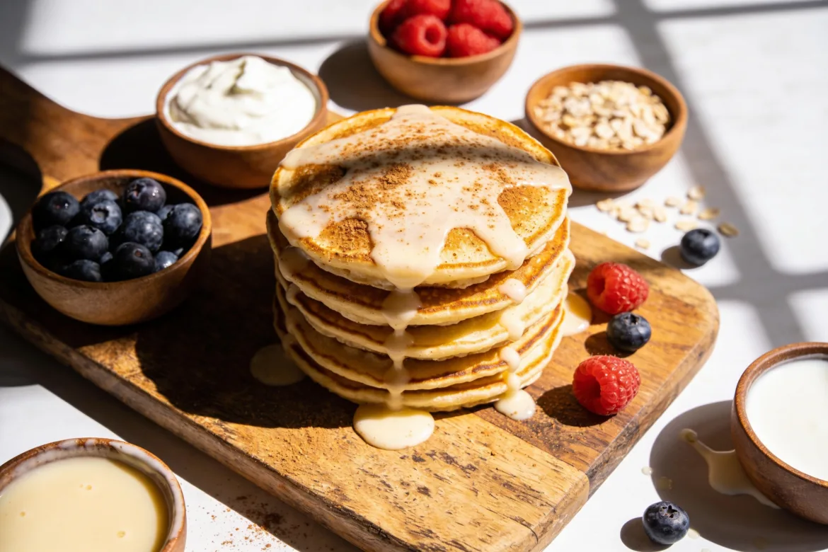 High Protein Greek Yogurt Pancakes for a Satisfying Breakfast